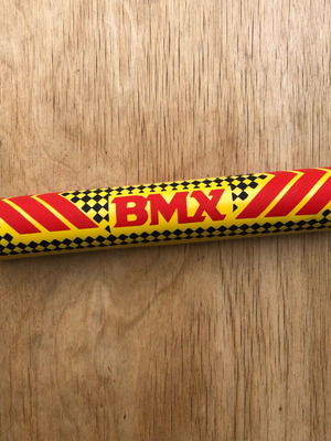 BMX Vintage handlebar sponge protector yellow new