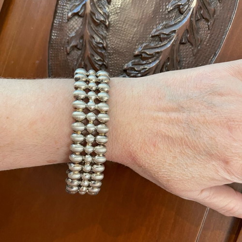 Ilias Lalaounis Vintage Silver 925 Bracelet like new, 75g