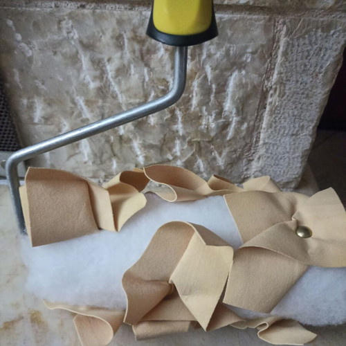 Texture roller bowknot large new for wall