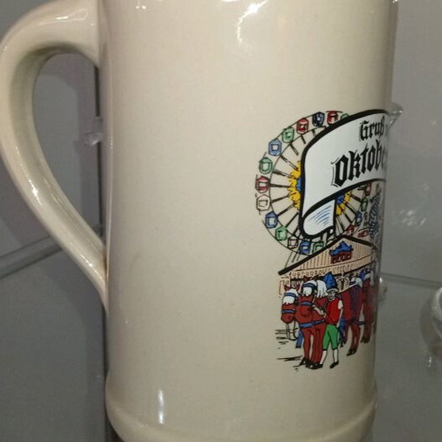 Vintage collectible beer glass 1L new