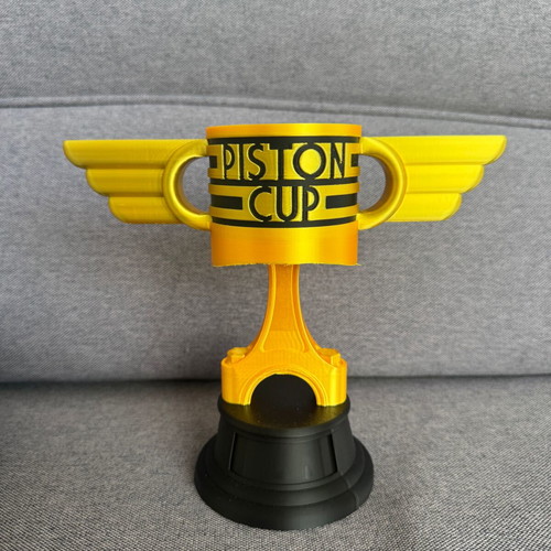 Piston Cup Trophy Replica new, 3D printed Disney Pixar Cars prop