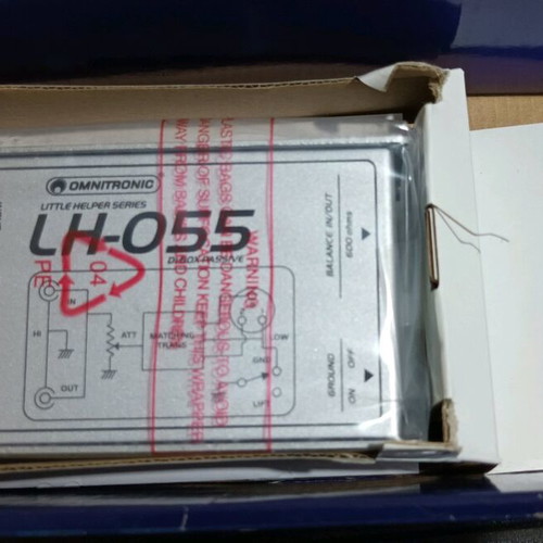 Passive DI box LH-055 Omnitronic new