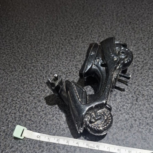 Vintage metal Vespa scooter miniature like new, 11cm