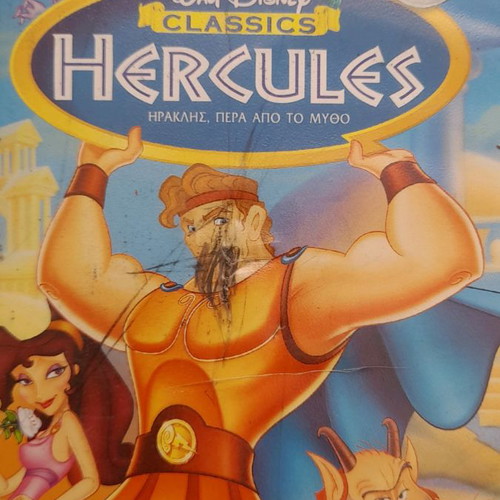 Hercules Beyond the Myth used VHS with subtitles