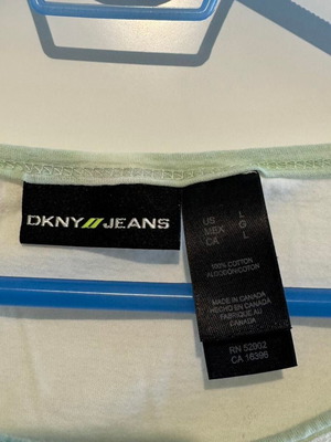 DKNY Jeans vintage long-sleeve blouse 90s like new, size Large