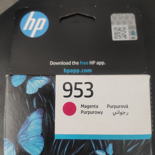 HP 953 Magenta Ink Cartridge new in sealed packaging