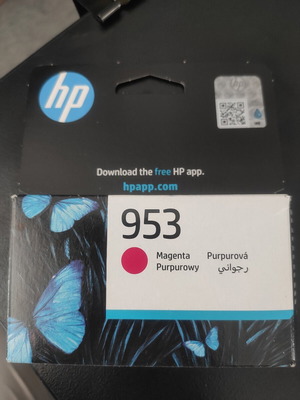 HP 953 Magenta Ink Cartridge new in sealed packaging