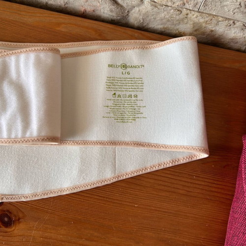 Belly Bandit Upsie maternity and nursing belt beige new