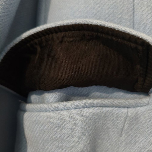 Zara ZW Collection wool coat medium, like new, light blue
