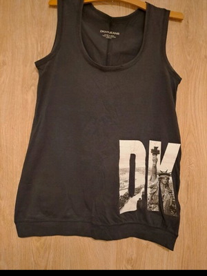 DKNY women's blouse used, size XS fits M, black