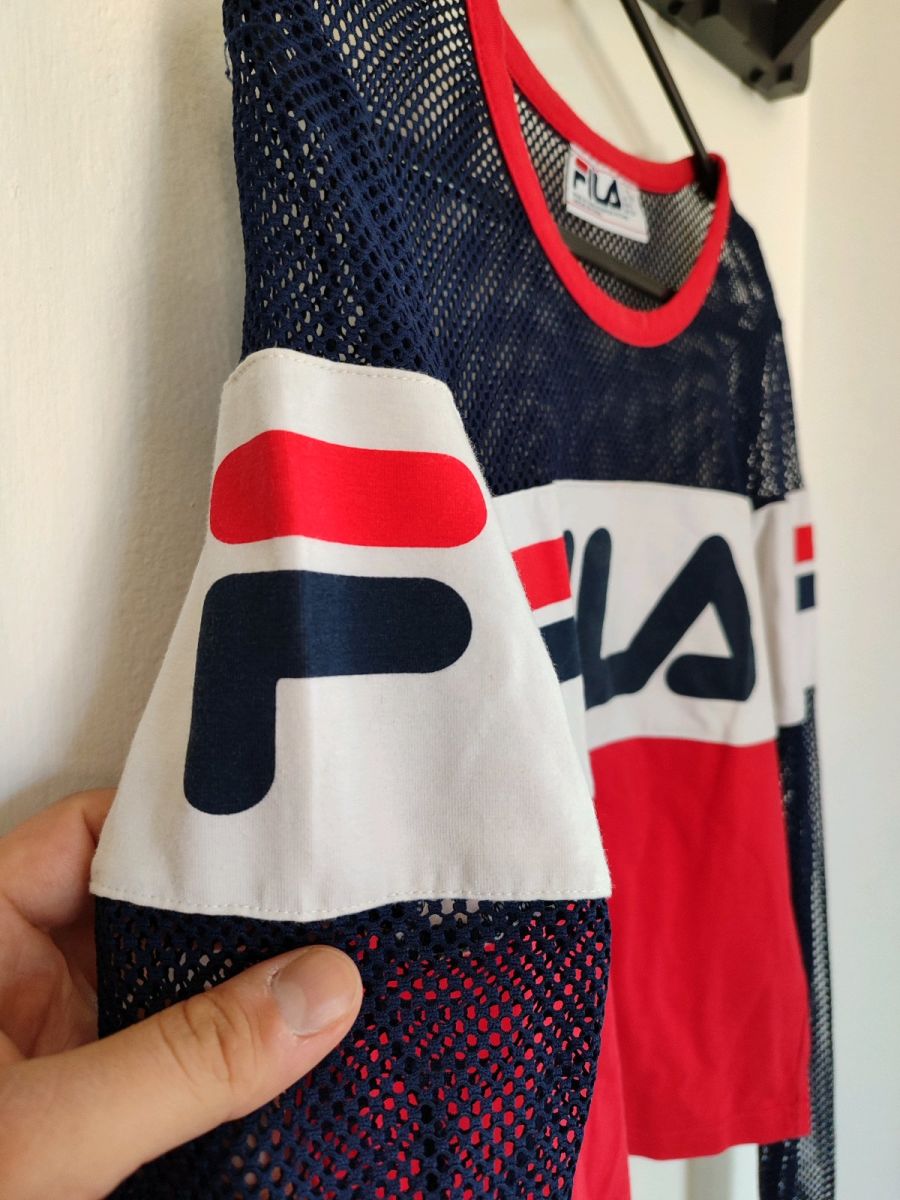 Fila tara crop top sale