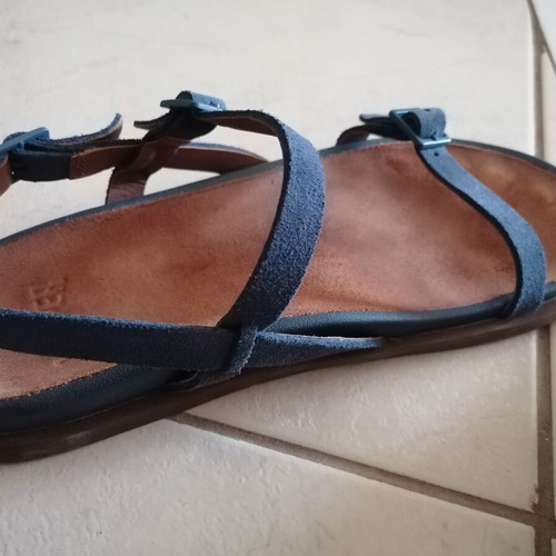 Camper leather anatomical sandals like new, size 40