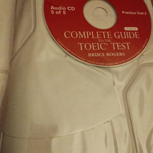 Complete Guide to the TOEIC Test like new, 3rd edition with 5 CDs