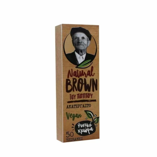 Tzivanes tou Pappou 2cm unbleached without chlorine, 50 sheets/pc