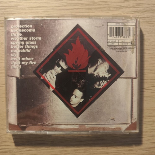 Massive Attack Protection CD used, electronic trip-hop album
