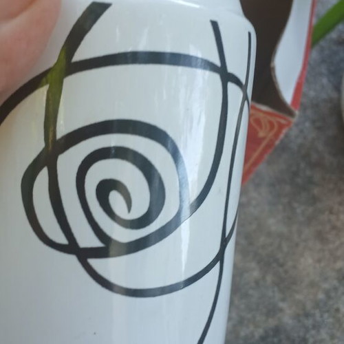Ceramic salt and pepper set new
