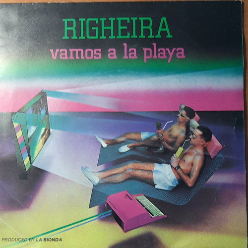 Vinyl 45 rpm records used, pack of 5, foreign '80s hits
