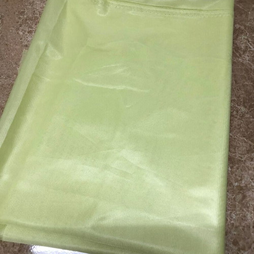 Light elastic lining fabric used, lemon color