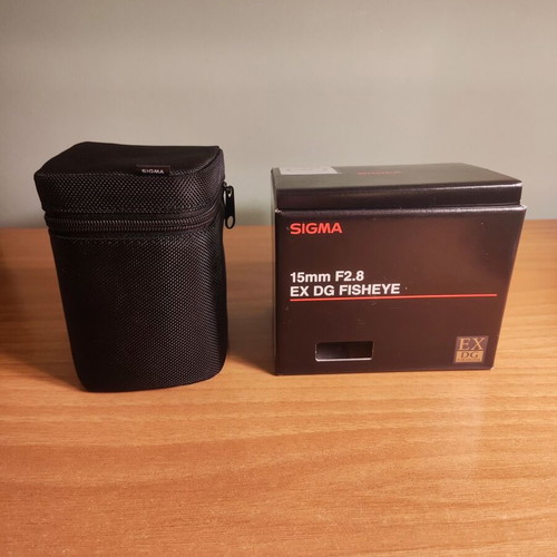 Sigma Fisheye Lens 15mm F-2.8 EX DC Nikon Mount σαν καινούργιο
