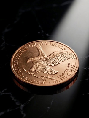 Σετ 5 νομίσματα Walking Liberty USA 999 καθαρός χαλκός σαν καινούργιο