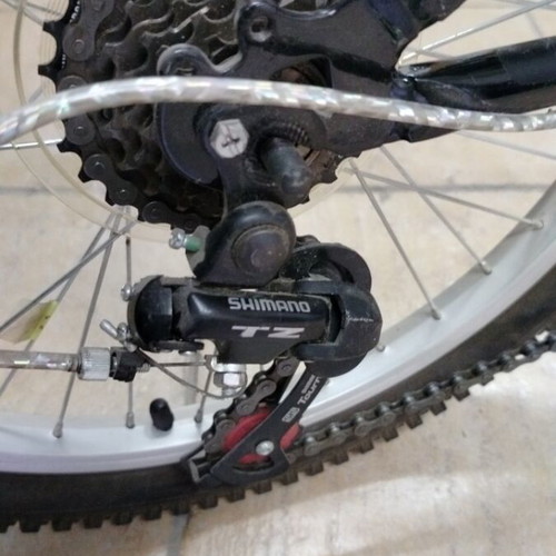 Probike children's bicycle used, black, front suspension