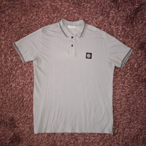 Stone Island polo shirt used, size XL, gray