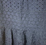Φόρεμα mini Bershka κεντητό μέγεθος M σαν καινούργιο μπλε