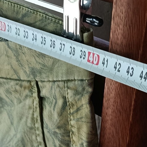 No Excess ανδρική βερμούδα W29 σε χακί χρώμα με μοτίβο σαν καινούργιο