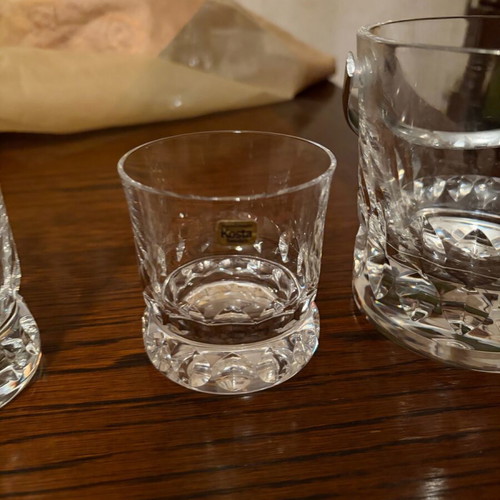 Kosta Boda crystal glass set 28 pieces new