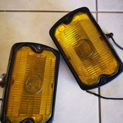 Vintage SEV Marchal foglights used, excellent condition