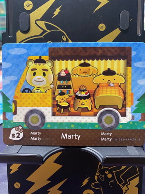 Animal Crossing Hello Kitty Amiibo Marty