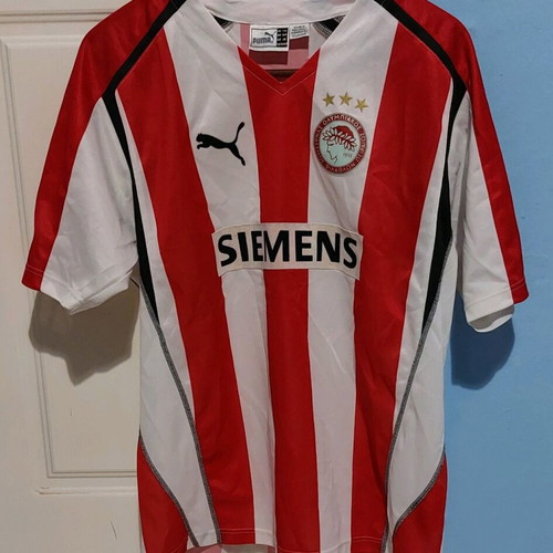 Olympiacos jersey 2003-2004 authentic, like new, size up to 14 years
