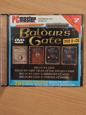 Baldur's Gate PC game collection, new, 4 games