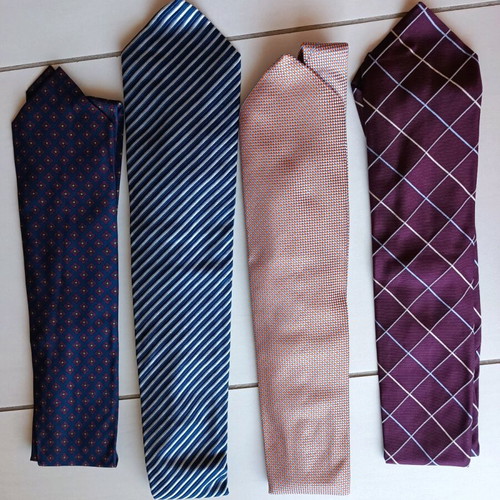 Boss ties used, pack of 56