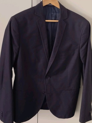 Berto Lucci men's jacket used, blue, size 54