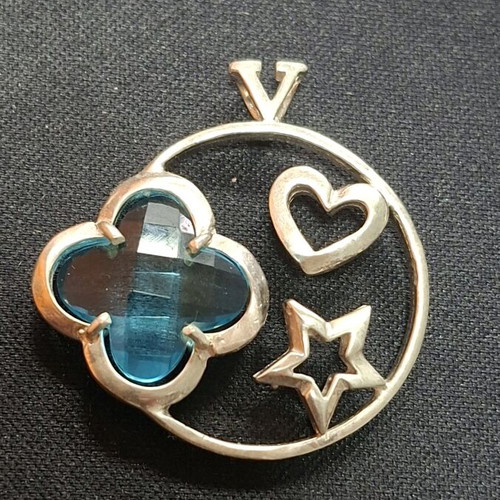 Silver pendant with 925 stamp new, 6 grams, 4×4 cm