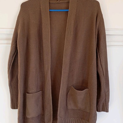 Spring women's cardigan used brown size M