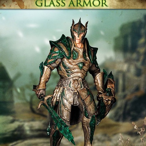 The Elder Scrolls Online Glass Armor statue like new with boxes