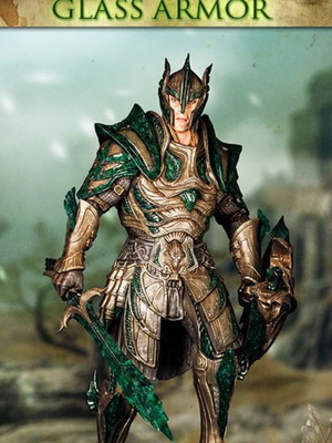The Elder Scrolls Online Glass Armor statue like new with boxes