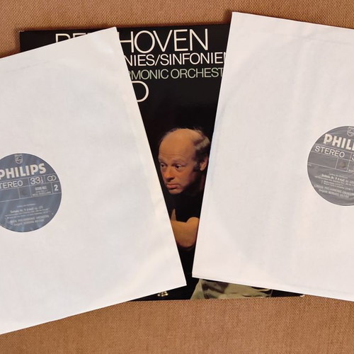 Bernard Haitink Beethoven Symphonies 8 & 9 used, 2 LP