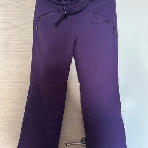 Women's ski pants like new, purple, size 34