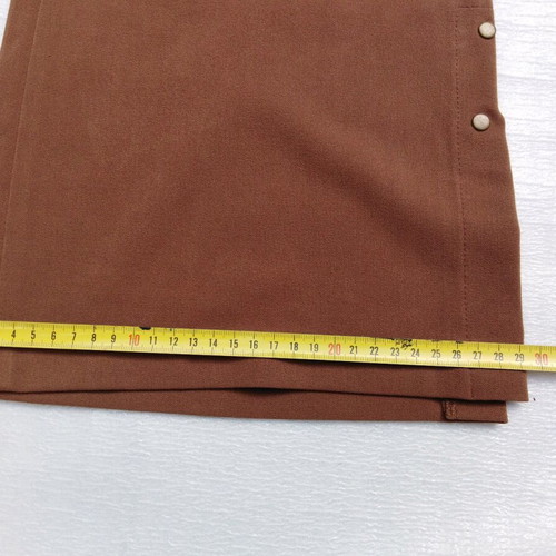 Women's fabric pants brown like new, size XXS