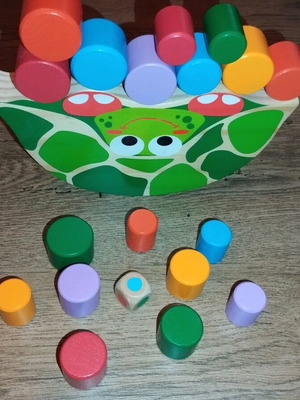 Wooden children's skill development game like new
