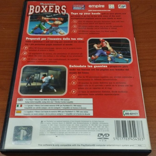 Victorious Boxers PlayStation 2 used, in good condition
