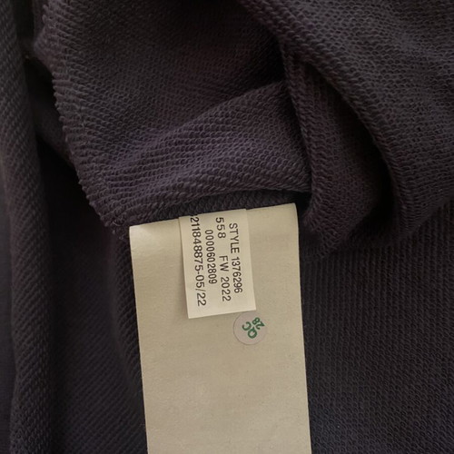 Under Armour short-sleeve hoodie like new, gray and purple, size M