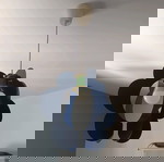  Σιδερένιο φωτιστικό σε σχήμα λουλούδι