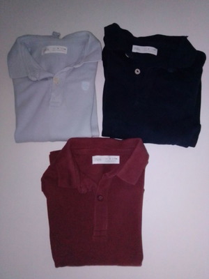 Μπλούζες Πόλο Zara μεταχειρισμένες, πακέτο 2, μέγεθος 110 cm