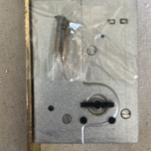 CISA lock used with 5 double-bit keys for door