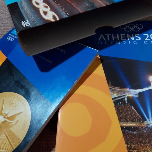 Athens 2004 Olympic Games collectible DVD box set like new