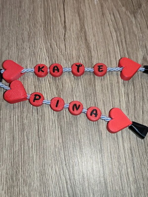 Handmade personalized keychain new with name